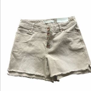 NWT! Taupe-ISH high rise shorts